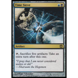 MTG 時の篩/Time Sieve foil PSA10 MTG 時の篩/Time Sieve foil PSA10